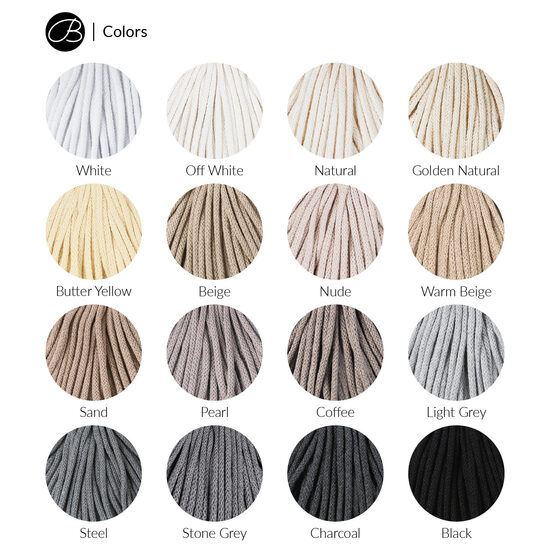 Bobbiny Premium Kordel 3mm