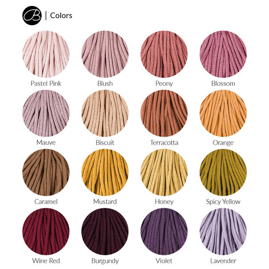 Bobbiny Premium Kordel 5mm